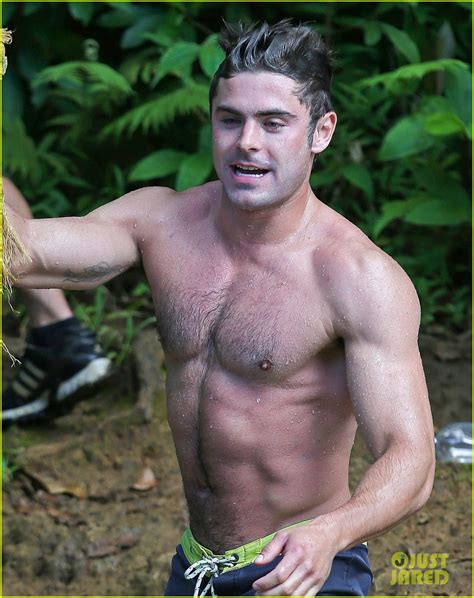 Zac Efron Goes Shirtless In Hawaii Is More Ripped Than Ever Zac