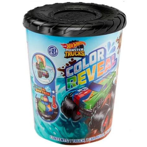 Mattel Hot Wheels Monster Trucks Color Reveal Sortiment Eur Picclick De