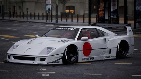 Ferrari F40 With Liberty Walk Widebody Kit Debuts At Tokyo, 53% OFF