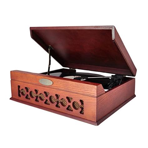 Pyle Pvntt6umrbt Retro Vintage Classic Style Bluetooth Turntable Record