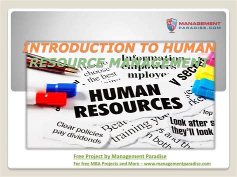 Ppt Ppt On Introduction To Human Resource Management Powerpoint Presentation Id7169633