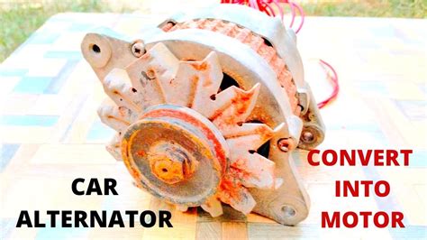 How To Convert Car Alternator Into Brushless Bldc Motor New Experiment Of Convert Generator Inti