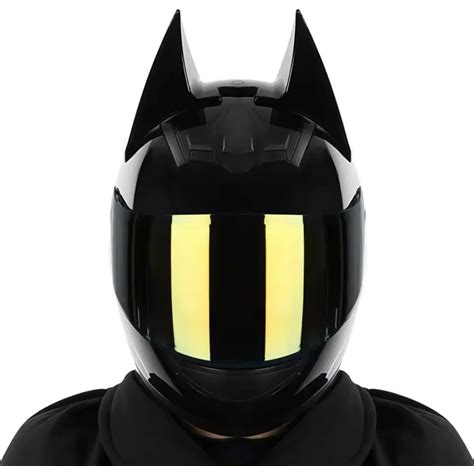 Batman Ears Moto Helmet Cosplay Moto Armor And Clothes
