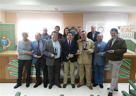 José Luis Arroyo insignia de honor del Colegio de Agentes Comerciales