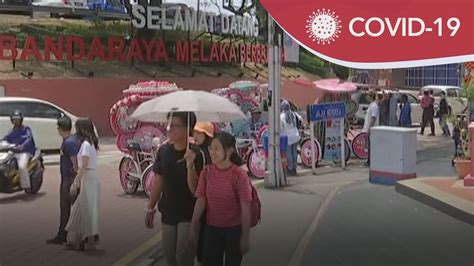 Melaka Galak Orang Ramai Pakai Pelitup Muka Di Tempat Awam Youtube