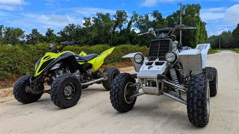 90 HP Big 7 Raptor Vs Stock Banshee YouTube