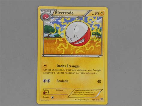 Pokemon Electrode Niv Losange Passion Miniatures