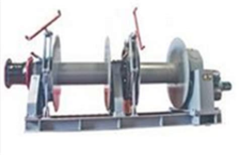 Hydraulic Single Mooring Winch Two Drum Bosunmarine Bosunmarine