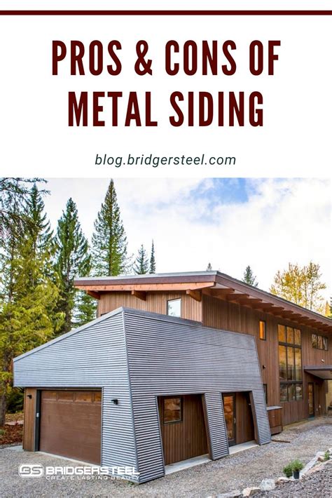 Pros and Cons of Metal Siding | Metal siding, Metal siding house, Steel ...