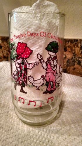 Holly Hobbie And Robby Limited Edition 16 Oz Coca Cola Christmas Glass