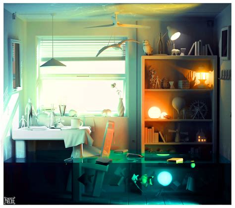 Artstation Normal Human Room