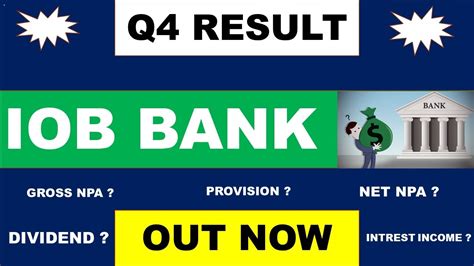 Iob Q Results Iob Bank Share Latest News Indian Overseas Bank