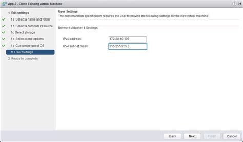 How To Create VMware Guest Customization Specification