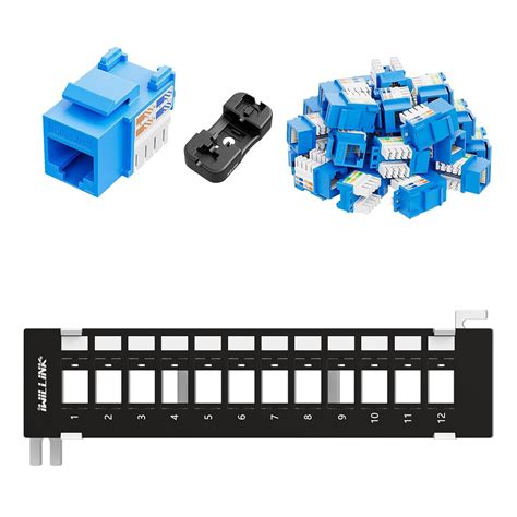 Amazon Iwillink Pack Blue Cat Rj Keystone Jacks With Punch