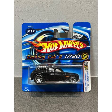 初版老短卡 Hot Wheels 風火輪 Cockney Cab II 原創車 2005 Realistix 蝦皮購物
