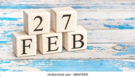 1,368 27 February Calendar Images, Stock Photos, 3D objects, & Vectors ...