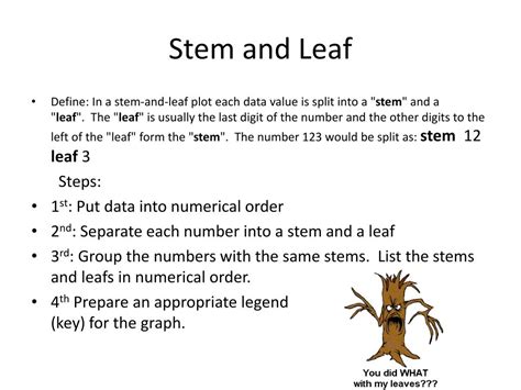 PPT Stem & Leaf Plots PowerPoint Presentation, Free, 59% OFF