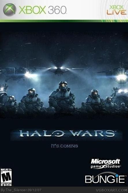 Halo Wars Xbox 360 Box Art Cover By The Silencer