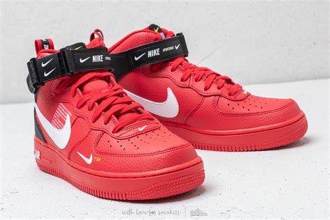 Red Nike Shoes Air Force 1 Research Engr Tu Ac Th