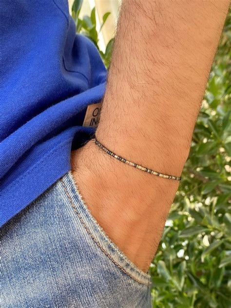 Morse Code Bracelet Matching Couples Set Customizable Etsy