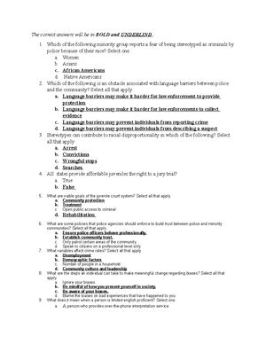 CJ 120 Module Four Journal CJ 120 Module Four Journal Crystal