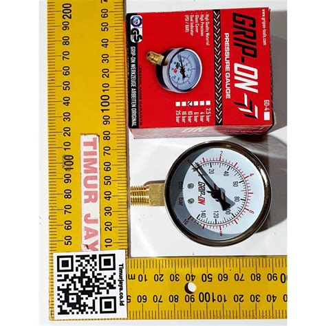 Jual EINHILL Manometer 10 Bar Pressure Gauge Ukuran Angin Kompresor