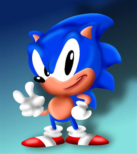 American Classic Sonic By Blastprocessing16 On Deviantart