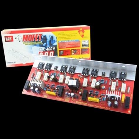 Jual Kit Power Mofet W Stereo Tr Final Asli X Watt Amplifier