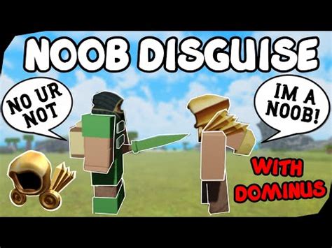 Noob Disguise Troll W Dominus Booga Booga Youtube