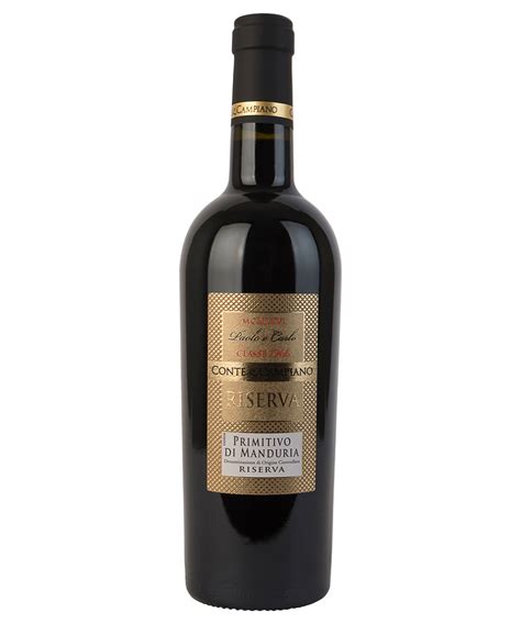 Primitivo Di Manduria Riserva