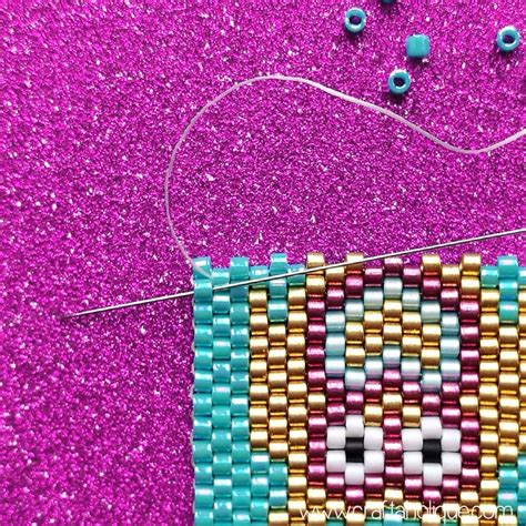 Flat Even Count Odd Count Peyote Stitch Beadwork Tutorial