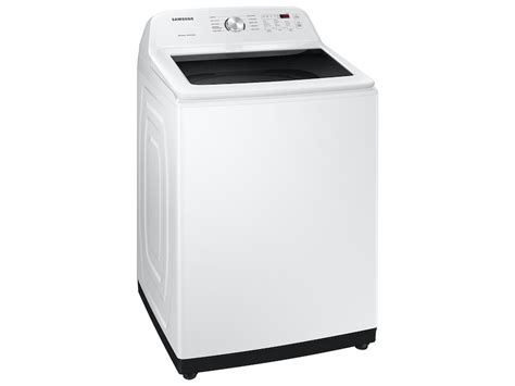 5.0 cu. ft. Large Capacity Top Load Washer with Deep Fill and EZ Access Tub in White Washers ...