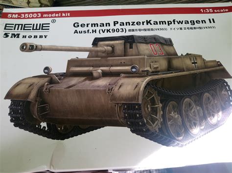 German Panzerkampfwagen Ii Ausf H Vk