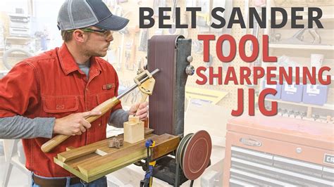 Sharpen Turning Tools On A Belt Sander Youtube