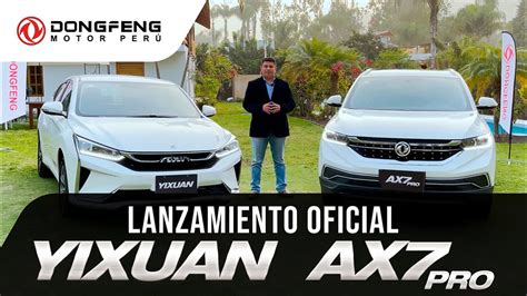 Dongfeng Ax Pro Yixuan Aeolus Lanzamiento Oficial Youtube