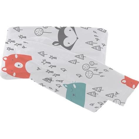 Plaid Polaire Manches Pour Enfant Avec Motif Animaux Cdiscount Maison