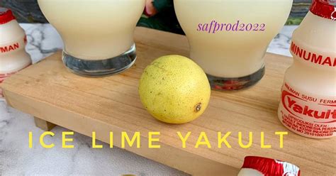 96 Resep Minuman Yakult Lime Enak Dan Mudah Cookpad