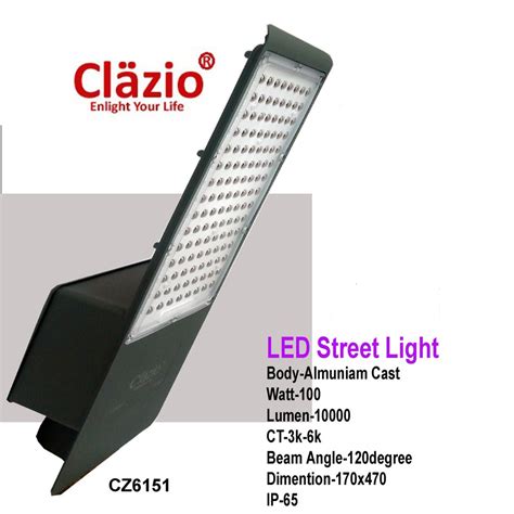 Clazio Cool White Led Outdoor Street Lights Aluminium W At Rs