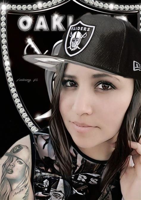 Raider Nation Raiders Girl Oakland Raiders Fans Raiders