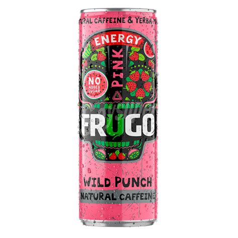 Frugo Bebida Energ Tica Wild Pink Frugo Lata Ml