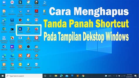 My Ide Menghilangkan Tanda Panah Shortcut Pada Icon Aplikasi Desktop