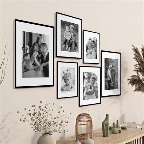 Quadro personalizado simulação visual de passepartout e moldura