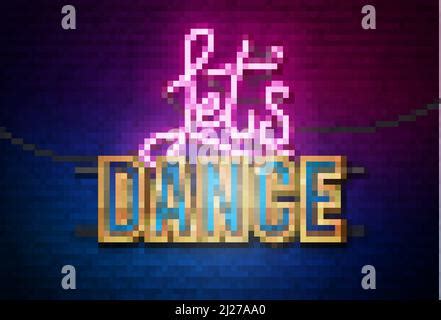 Let S Dance Logo Template Illustration Stock Vector Image Art Alamy