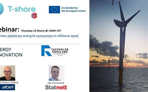 Webinar Converter Platform And Grid Connection In Offshore Wind