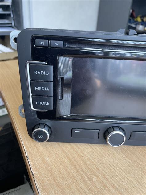 VOLKSWAGEN GOLF MK6 RADIO STEREO CD PLAYER HEADUNIT SATNAV 2009 2012