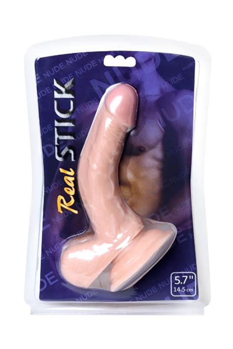 РЕАЛИСТИЧНЫЙ ФАЛЛОИМИТАТОР TOYFA REALSTICK NUDE 18 СМ