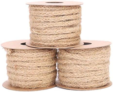 Amazon Tenn Well Mm Jute Twine Feet Braided Natural Jute