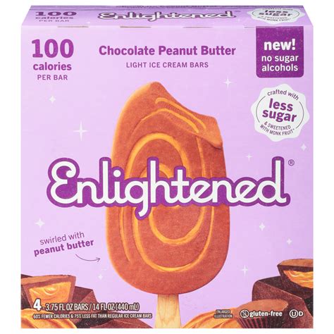 Save On Enlightened Ice Cream Bars Chocolate Peanut Butter Gluten Free