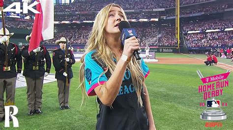 Ingrid Andress National Anthem Full Video A Controversial Performance