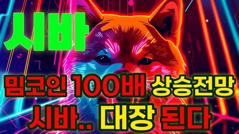 시바이누 코인 』 밈코인 100배 상승전망 시바대장 된다 시바이누 시바이누코인 코인 코인전망 비트코인 도지